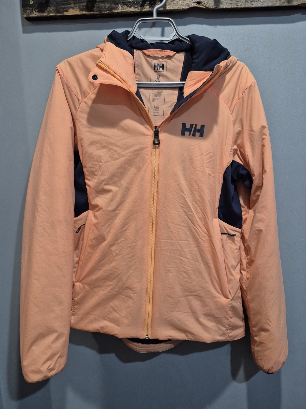 Helly Hansen Women’s Odin Stretch Hooded Insulator Jacket Melon Large L